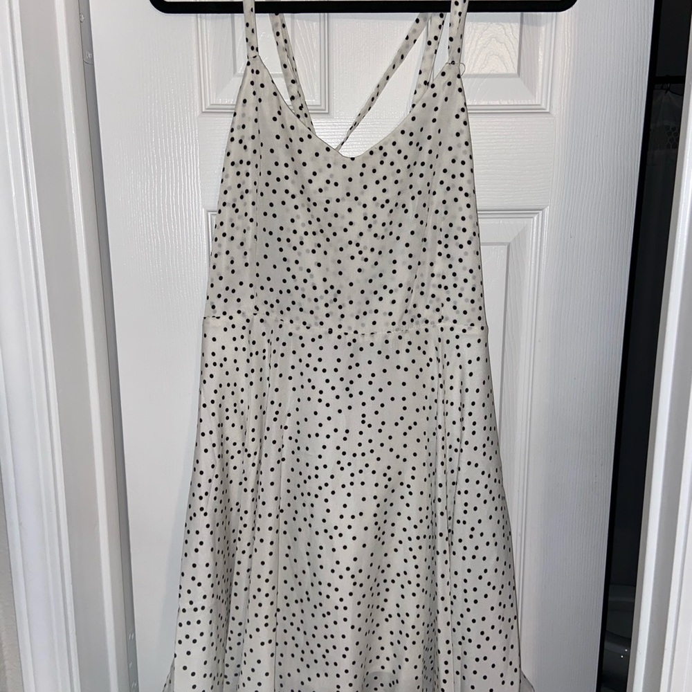 Polka dot skater dress